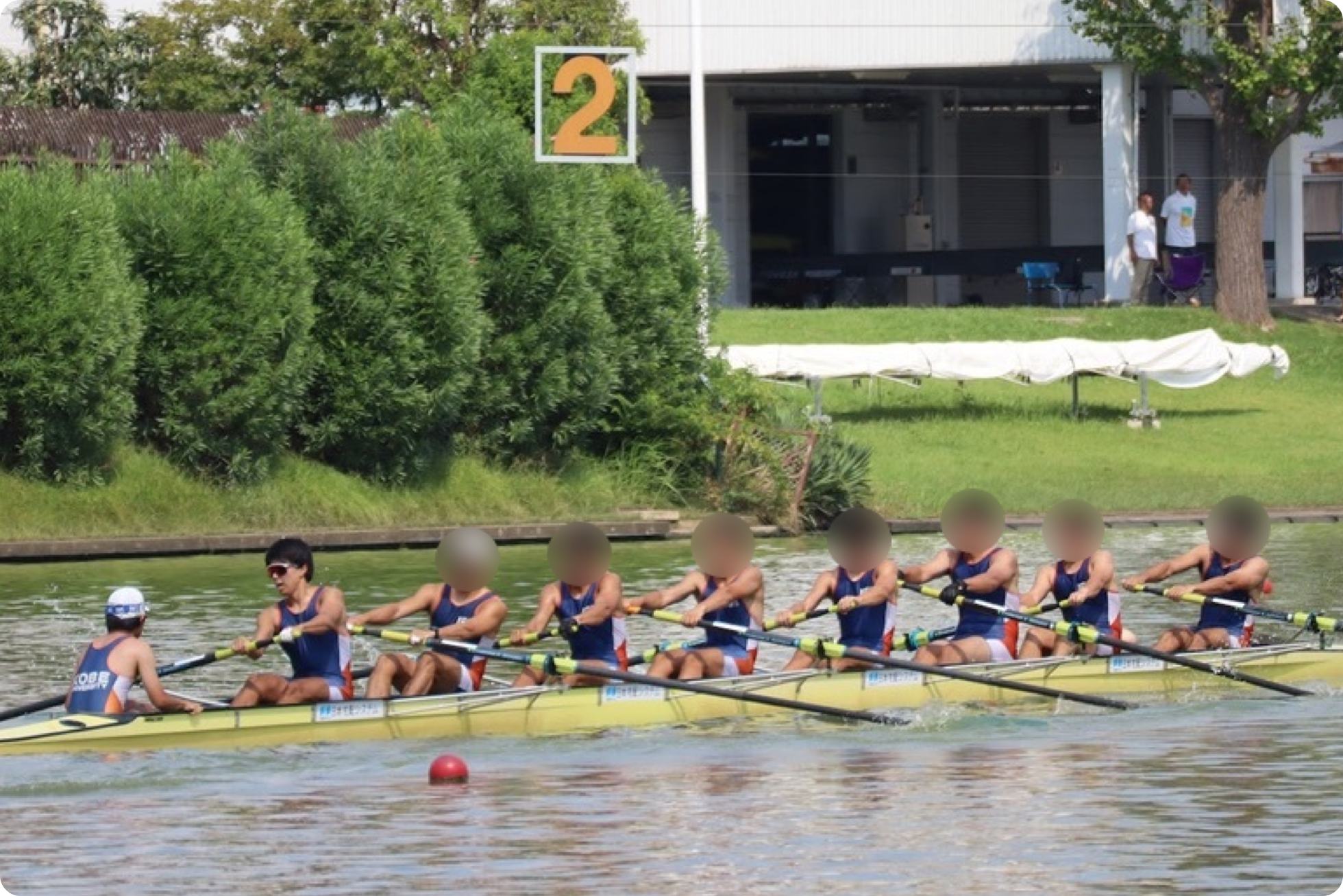 カヌーをしている深澤さん