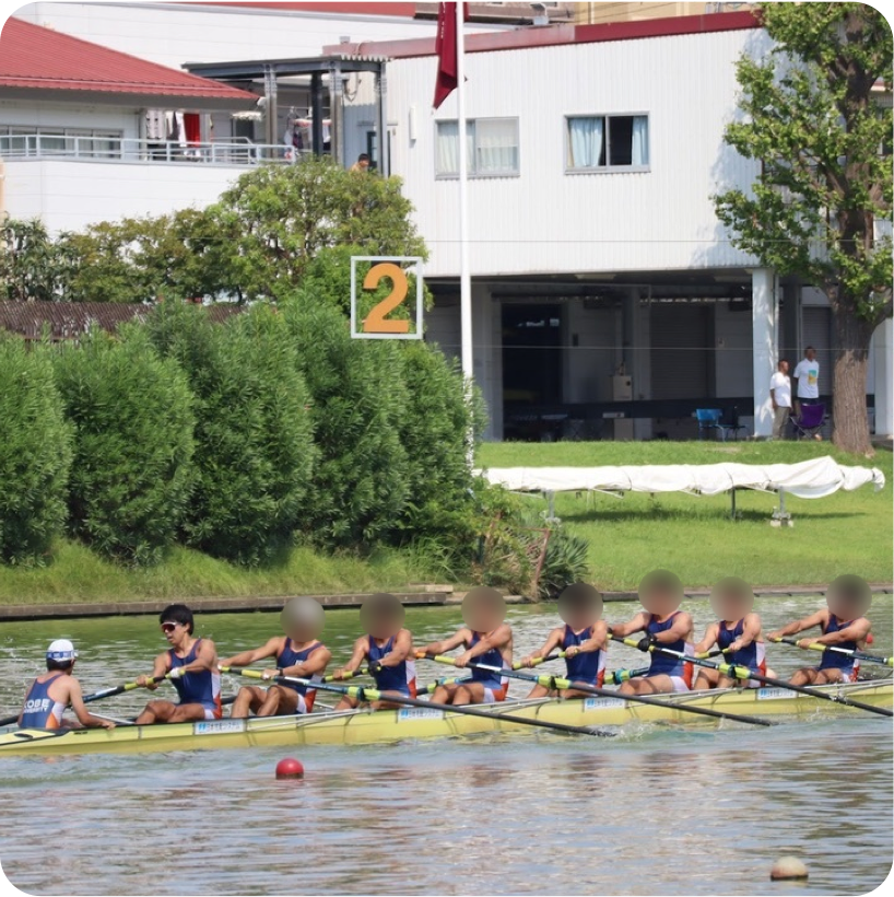 カヌーをしている深澤さん