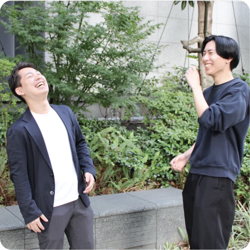 森本さんと笑い合う今井さん