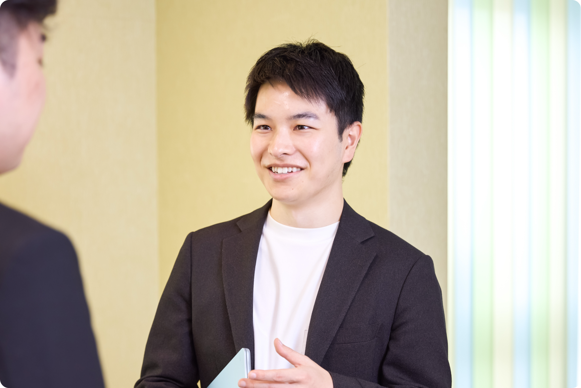 お話をしている立石さん